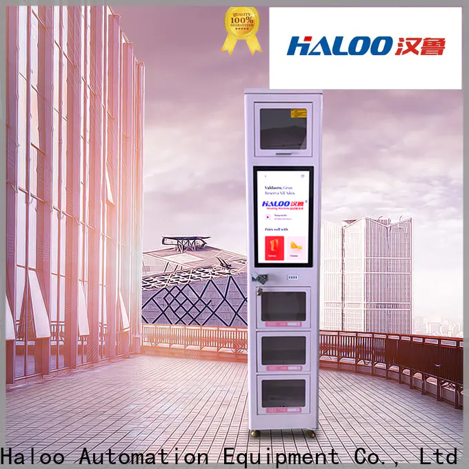 Haloo high capacity cigarette vending machine customized for garbage cycling