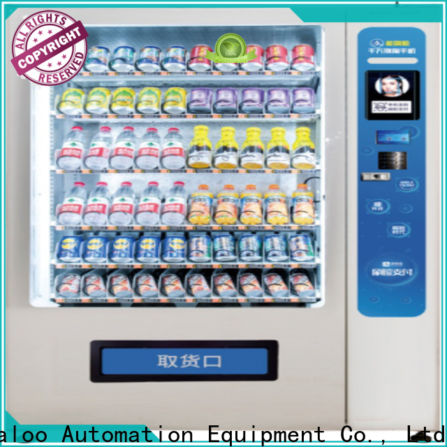 Haloo high capacity cigarette vending machine manufacturer for lucky box gift