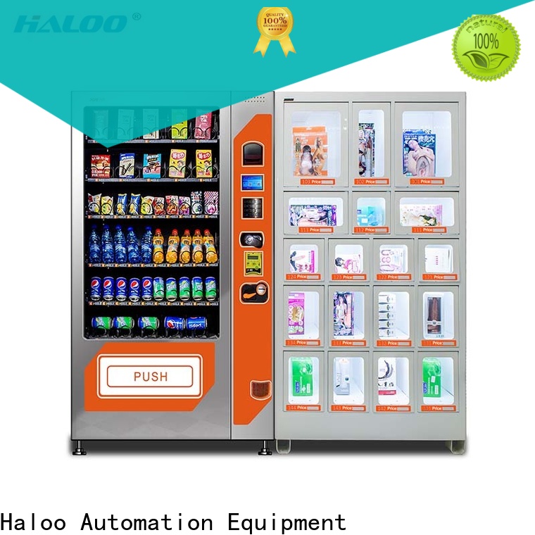 Haloo condom vending directly sale for shopping mall