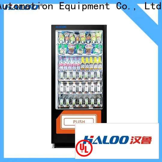 Haloo automatic food vending machines series for snack