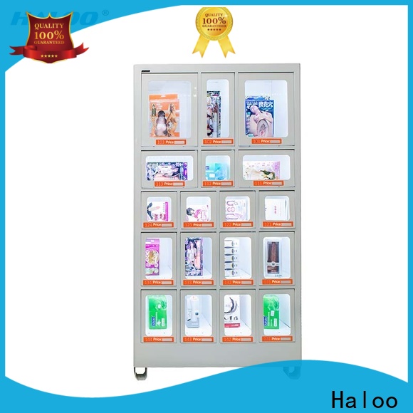 Haloo candy vending machine design for snack