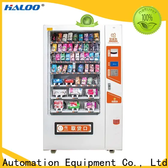 Haloo high quality condom dispenser wholesale for pleasure