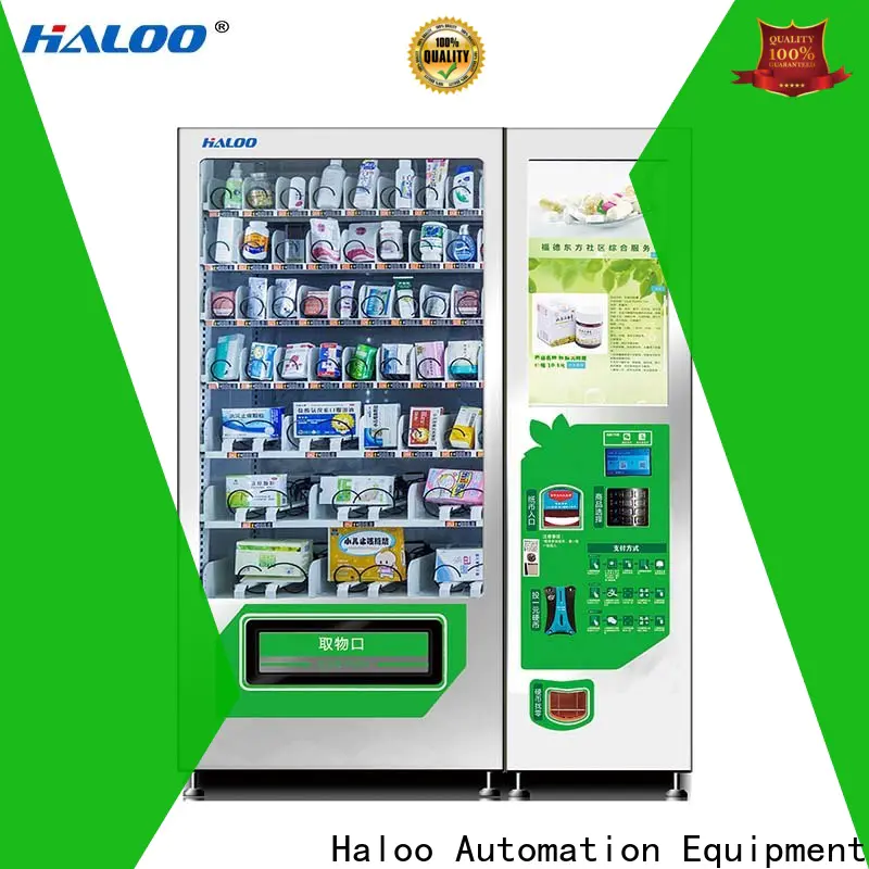 Haloo vending machine price design for shopping mall