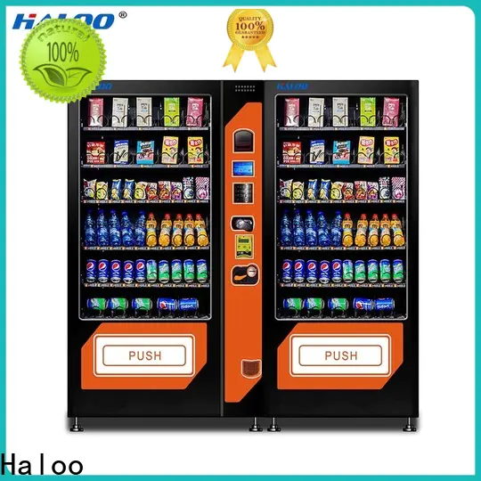 Haloo chocolate vending machine factory direct supply for drink