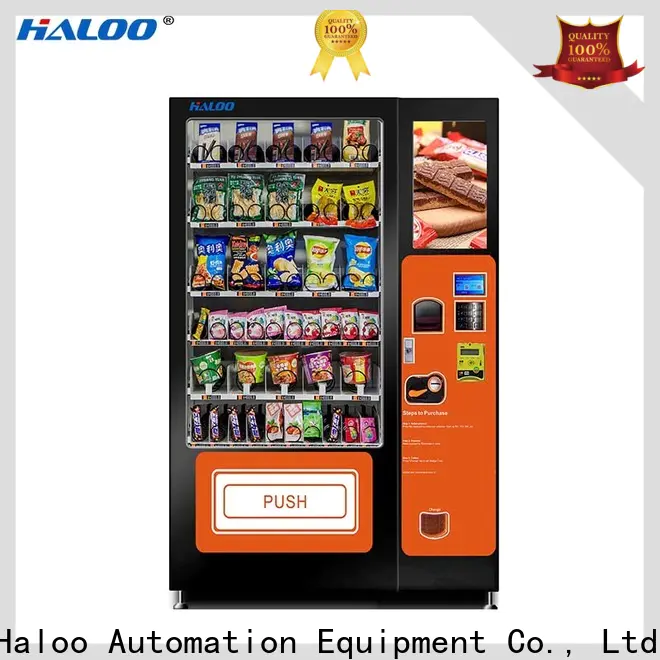 Haloo high capacity healthy vending machines manufacturer for merchandise