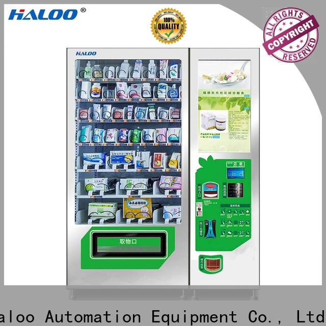 Haloo soda vending machine factory for shopping mall