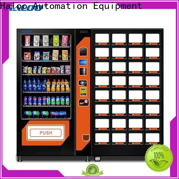 Haloo best combo vending machines design for drink