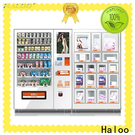 Haloo high capacity condom vending machine customized for adults