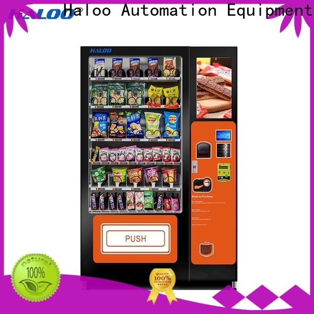 Haloo snack vending machine design for merchandise