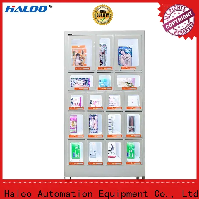 Haloo candy vending machine supplier for snack