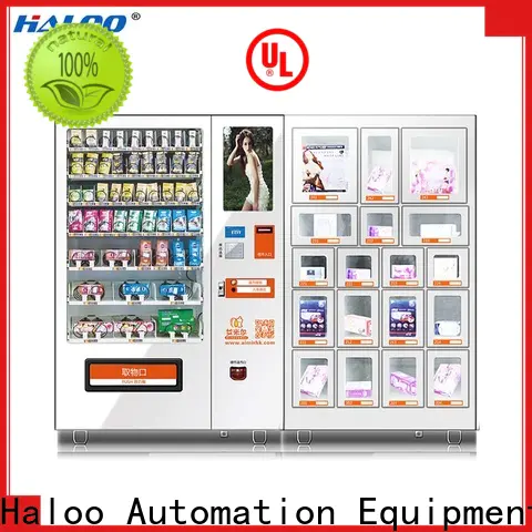 Haloo GPRS remote manage condom machine directly sale for adults