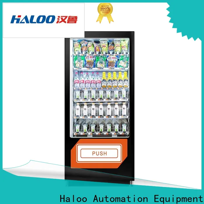 Haloo healthy vending machine snacks supplier for drinks