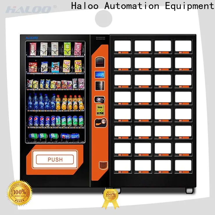 Haloo wholesale tea vending machine customized for snack