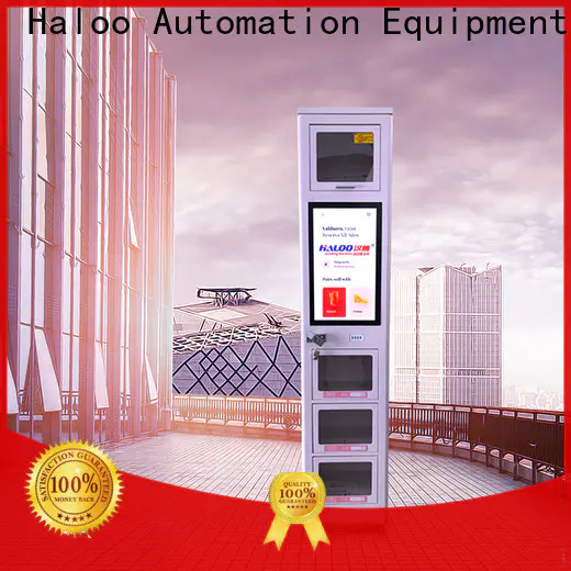 Haloo energy saving robot vending machine manufacturer for garbage cycling