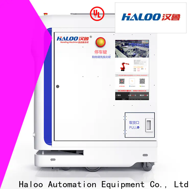 Haloo automatic vending kiosk customized for lucky box gift