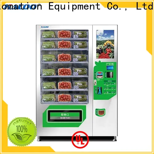 Haloo durable sandwich vending machine factory for fragile goods