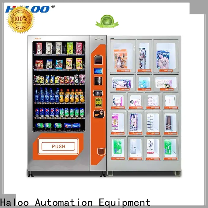 Haloo condom machine wholesale for shopping mall