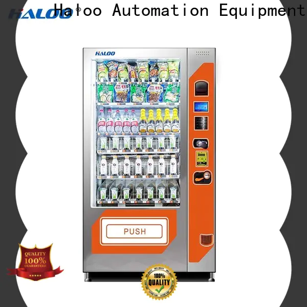 Haloo canteen vending manufacturer for drinks