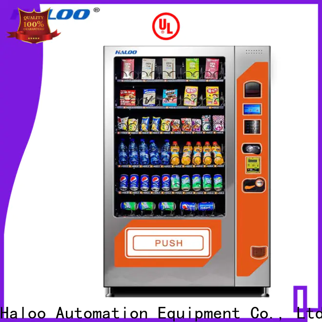 Haloo custom tea vending machine customized for drink