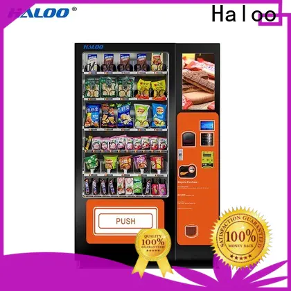 Haloo convenient vending machine price manufacturer for shopping mall