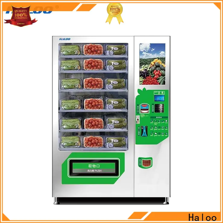 Haloo durable sandwich vending machine manufacturer for red wine