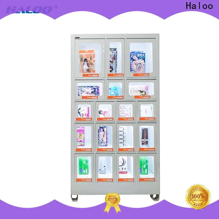 Haloo high capacity healthy vending machine snacks wholesale for drinks