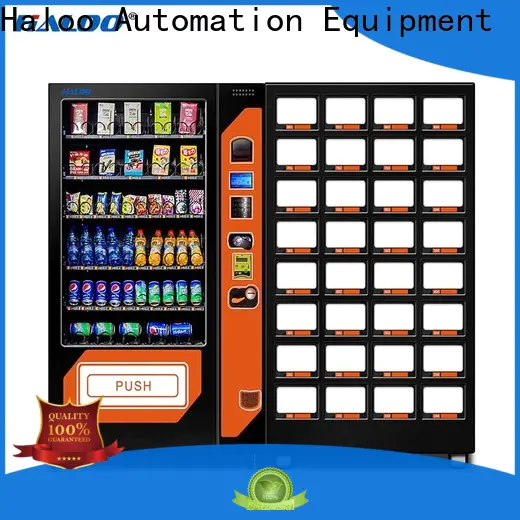 Haloo new soda snack vending customized for food