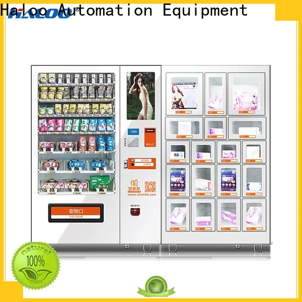 Haloo condom dispenser factory direct supply for shopping mall