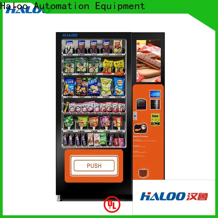 Haloo drink vending machine wholesale for merchandise