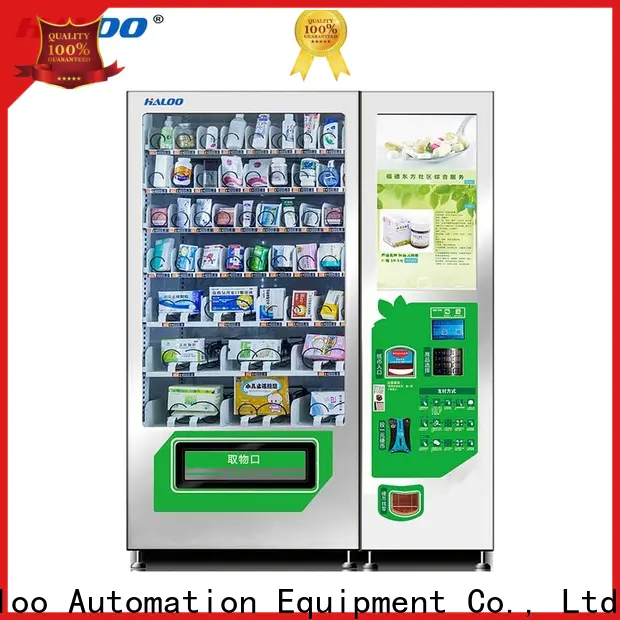 Haloo drink vending machine wholesale for merchandise