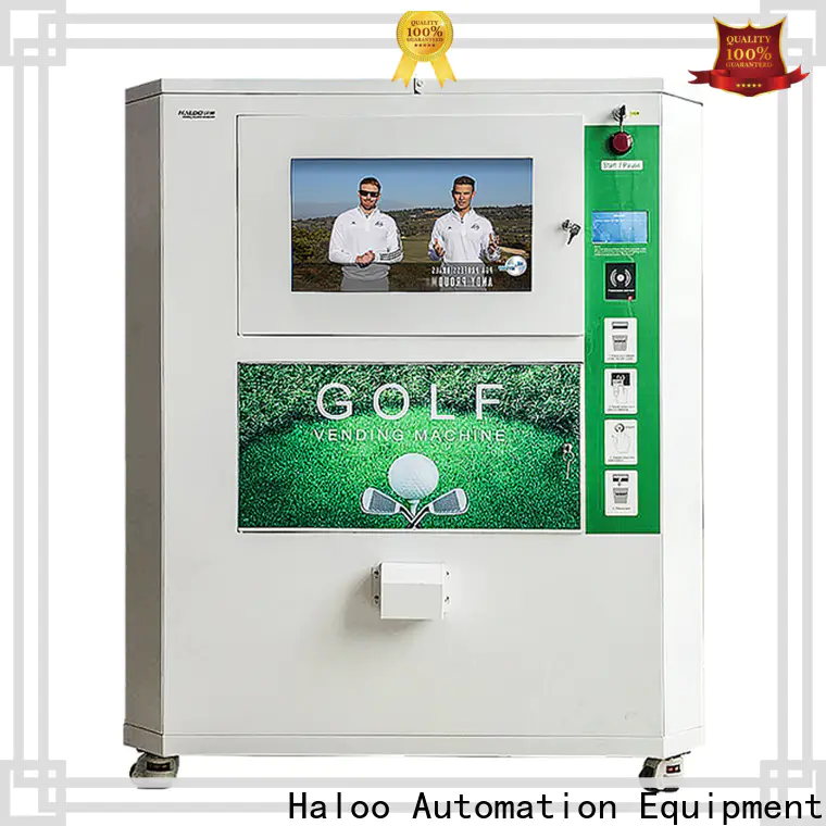 Haloo touch screen robot vending machine wholesale for lucky box gift