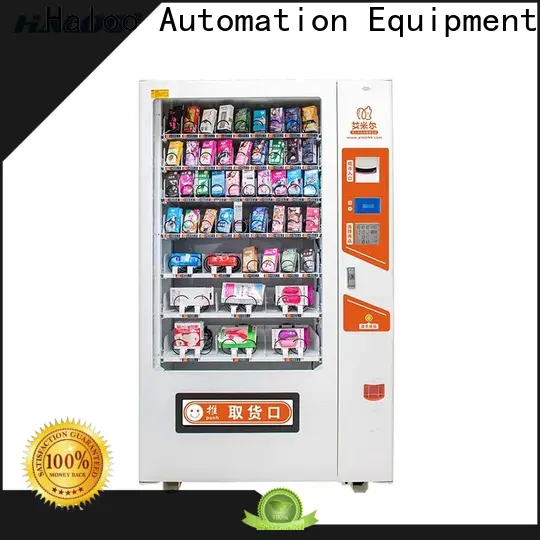 Haloo high quality condom vending machine factory direct supply for adults