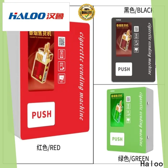 Haloo smart remote management vending kiosk customized for lucky box gift