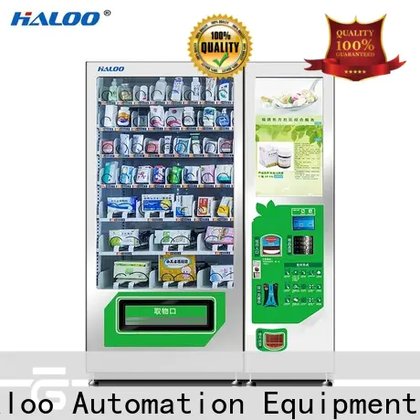 Haloo snack vending machine design for shopping mall