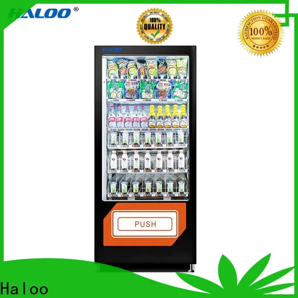 Haloo healthy vending machine snacks design for adult toys