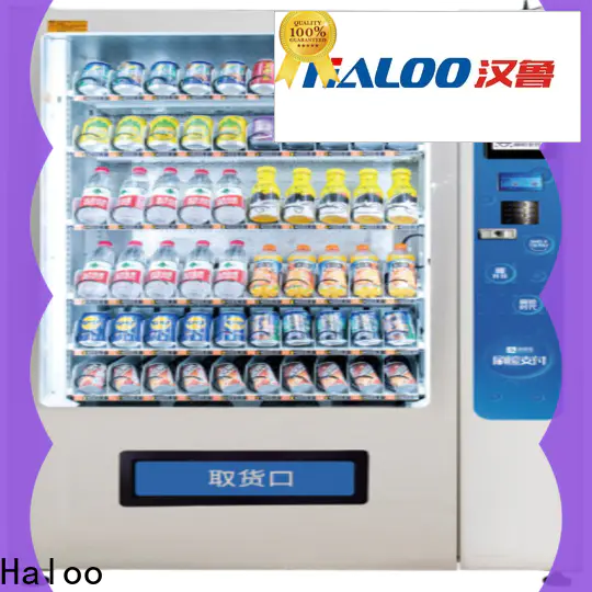 Haloo vending kiosk manufacturer for garbage cycling