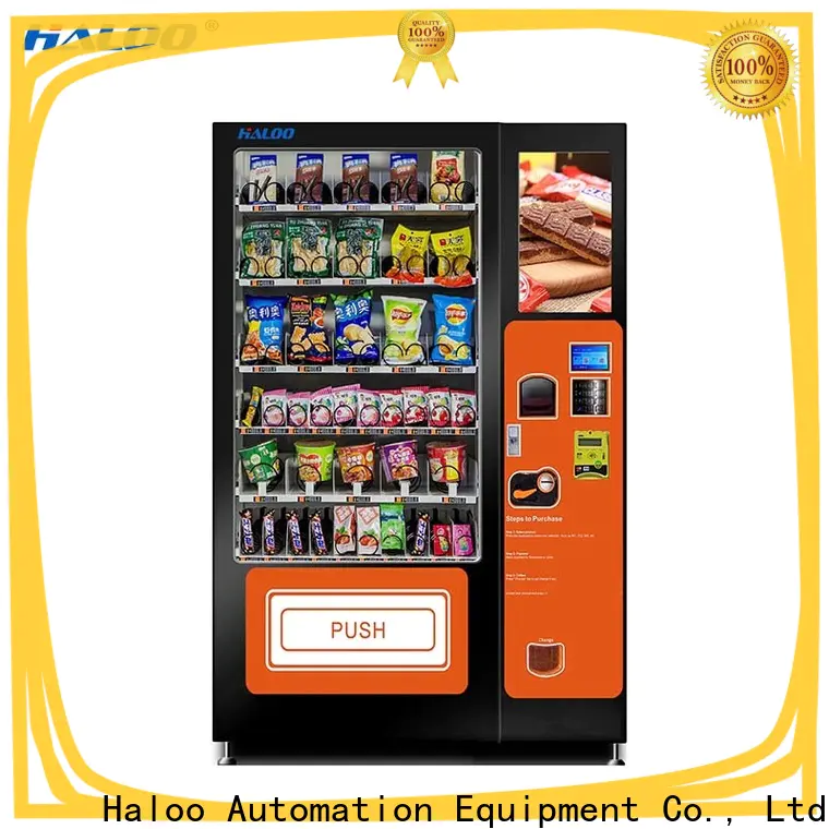 Haloo smart healthy vending machines wholesale