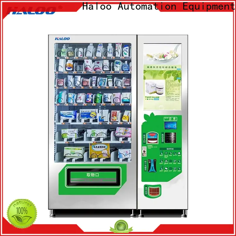 Haloo healthy vending machines manufacturer