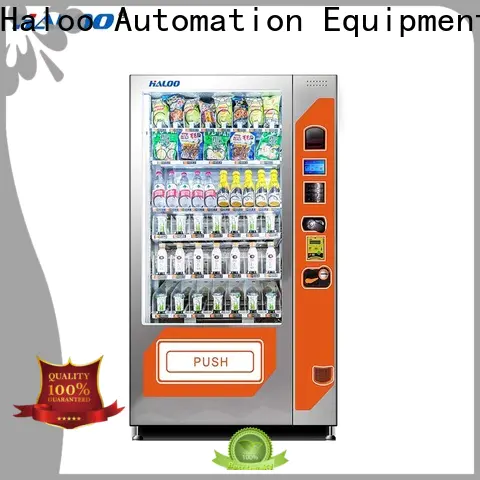 Haloo automatic cool vending machines factory for fragile goods