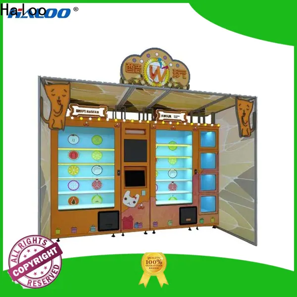 Haloo robot vending machine design for purchase