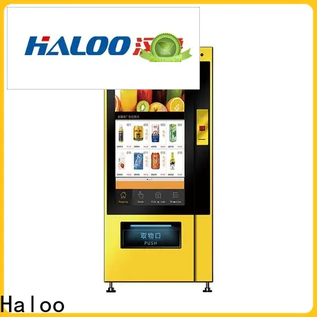 Haloo cost-effective drink vending machine design for shopping mall