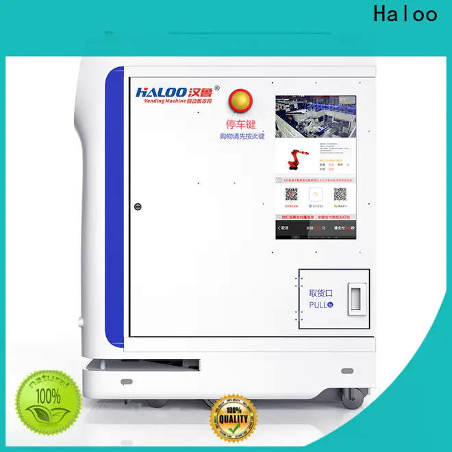 Haloo smart remote management robot vending machine customized for garbage cycling