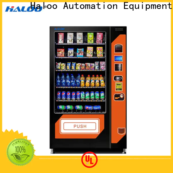 Haloo combo vending machines design for snack