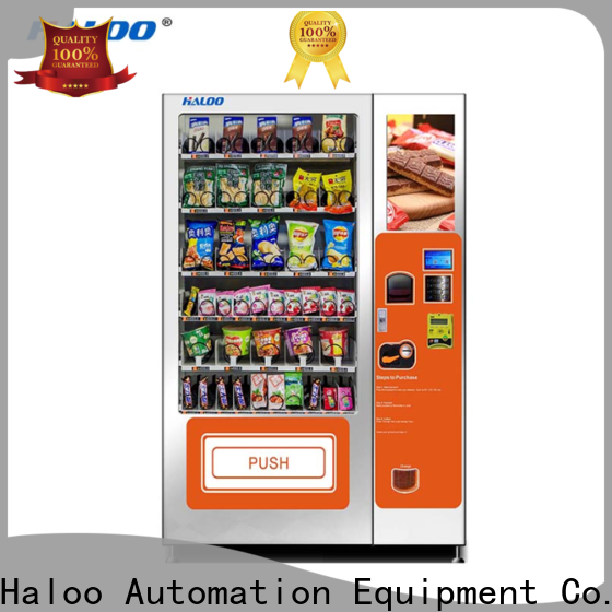 Haloo coffee vending machine design for food