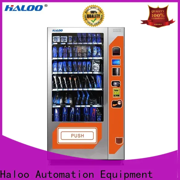 Haloo best cold drink vending machine customized for food