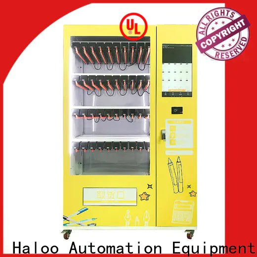 Haloo high capacity robot vending machine design for garbage cycling