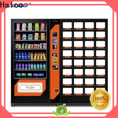 Haloo new tea vending machine customized for food