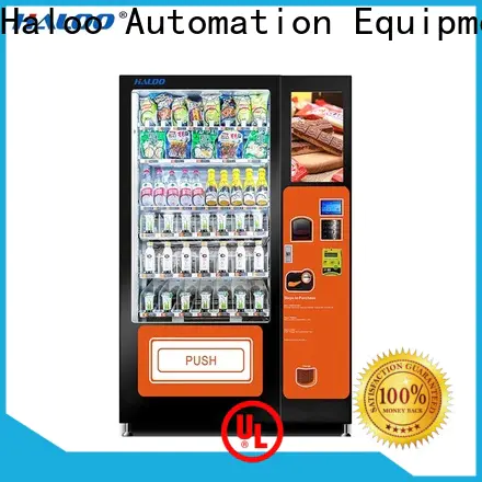 Haloo convenient snack machine manufacturer for fragile goods
