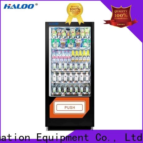 Haloo coke vending machinee design for drinks