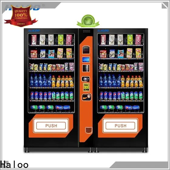 Haloo beverage vending machine design for food